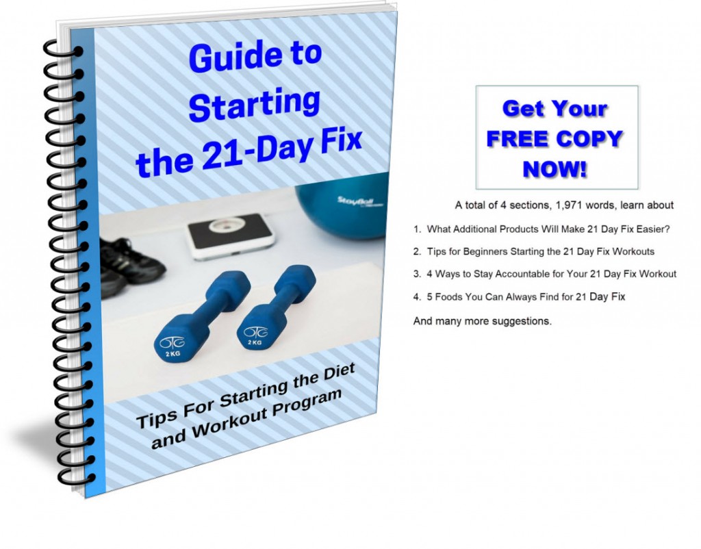 Guide to Starting the 21 Day Fix e Book